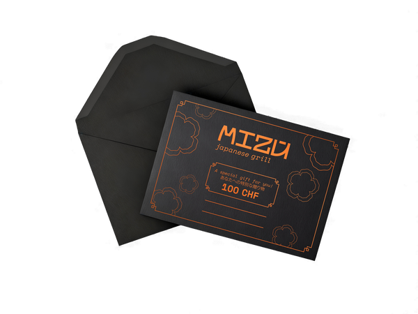 Mizu Gutschein 100 CHF